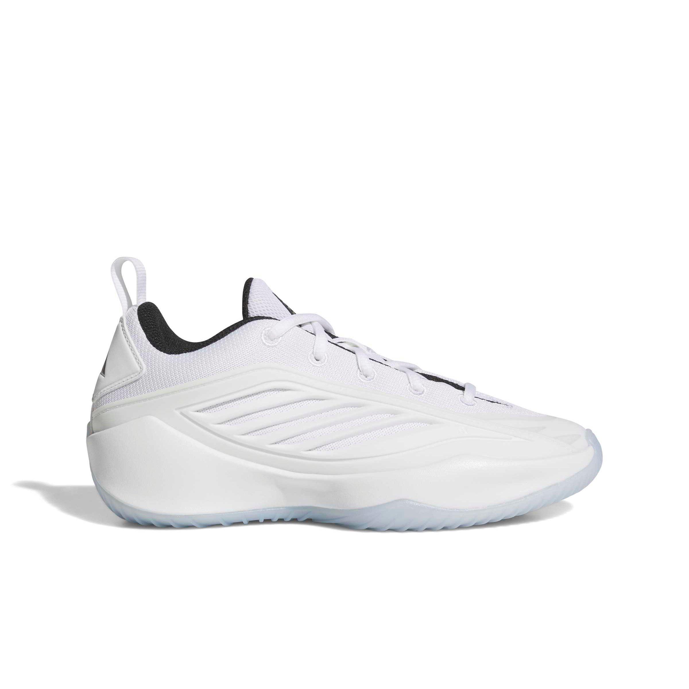 adidas Believe That 1 J "Ftwr White/Core Black/Ftwr White" Grade School Boys' Basketball Shoe - WHITE/BLACK/WHITE